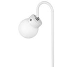 Lampadaire à LED rechargeable Flare bubble, blanc mat