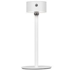 Lampe de bureau à LED rechargeable Flare ombre, blanc
