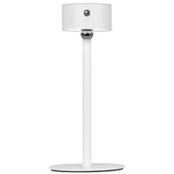 Lampe de bureau à LED rechargeable Flare ombre, blanc