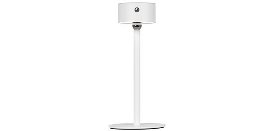 Lampe de bureau à LED rechargeable Flare ombre, blanc