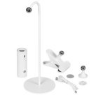 Bureaulamp met oplaadbare LED Flare spot, wit