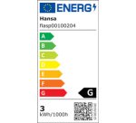 Bureaulamp met oplaadbare LED Flare spot, wit