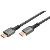 Câble Displayport 16K 2.1, 1,0 m, noir
