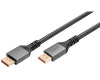 Câble Displayport 16K 2.1, 1,0 m, noir