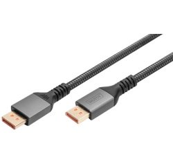 Câble Displayport 16K 2.1, 1,0 m, noir