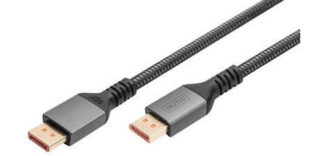 Câble Displayport 16K 2.1, 1,0 m, noir