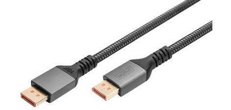 Câble Displayport 16K 2.1, 1,0 m, noir