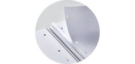 Spiraalblok 'Notebook THE ORIGINAL' A5, aqua