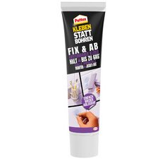Colle de montage FIX & AB, tube de 44 g, transparent