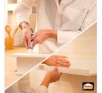 Colle de montage FIX & AB, tube de 44 g, transparent