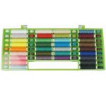 Jeu de fil à coudre Syngarn, 64 pièces, vert