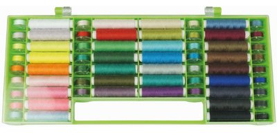Jeu de fil à coudre Syngarn, 64 pièces, vert