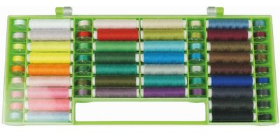 Jeu de fil à coudre Syngarn, 64 pièces, vert