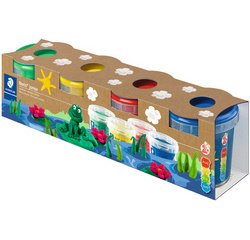 Set boetseerklei Noris junior, eenvoudige kleuren