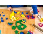 Set de pâte à modeler Noris junior, couleurs fluo