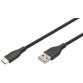 Câble USB 2.0 silicone, USB-C - USB-A, 2,0 m