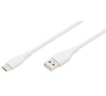 Câble USB 2.0 silicone, USB-C - USB-A, 0,5 m