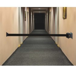 Barrière ceinture pour montage mural, rouge