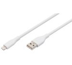 Câble silicone, USB-A - Lightning, 1,0 m