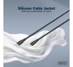 Câble silicone, USB-C - Lightning, 2,0 m