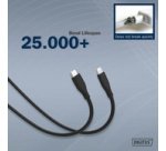 Câble silicone, USB-C - Lightning, 2,0 m
