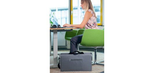 Sacoche Business Desk Sharing Bag, RPET, L, gris