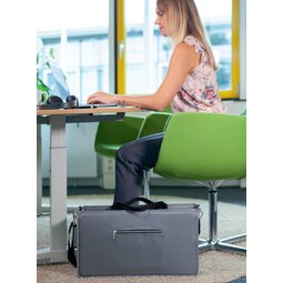 Sacoche Business Desk Sharing Bag, RPET, L, gris