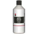 Apprêt acrylique 'Acryl Gesso', 500 ml, blanc