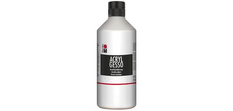 Apprêt acrylique 'Acryl Gesso', 500 ml, blanc