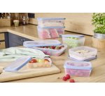 Boîte de conservation 'franco', 0,6 litre, bleu