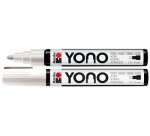 Marqueur acrylique 'YONO', 1,5 - 3,0 mm, blanc