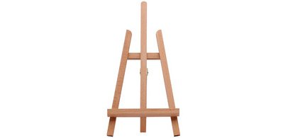 Ezel voor op tafel, driepoot, hoogte: 430 mm