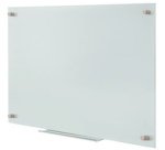 Tableau magnétique en verre, (L)600x(H)450mm, blanc