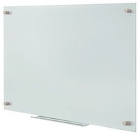 Tableau magnétique en verre, (L)600x(H)450mm, blanc