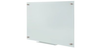 Tableau magnétique en verre, (L)600x(H)450mm, blanc