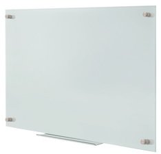 Tableau magnétique en verre, (L)900x(H)600mm, blanc