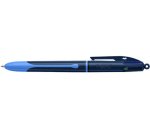 BIC Stylo à bille rétractable 4 Colours Smooth Drop, S