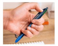 BIC Stylo à bille 4 Colours Smooth Drop, S, présentoir de 30