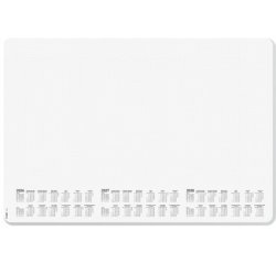 Sous-main bloc papier 'Dotted', 595 x 410 mm