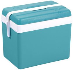 Koelbox, plastic, 35 liter laguneblauw