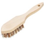 Brosse à récurer avec poignée, bois naturel