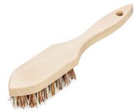 Brosse à récurer avec poignée, bois naturel