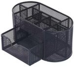 Organiseur de bureau 'the multi network', noir