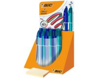 BIC Stylo à bille 4 Colours Smooth Gradient, présentoir