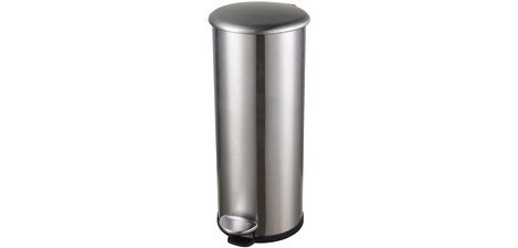 Pedal bin 'the zinc', 20 liters, silver