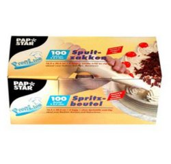 Spuitzak in LDPE transparant 0,4 L