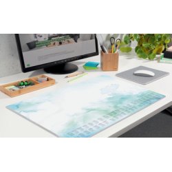Sous-mains bloc papier 'Watercolor Sea', 595 x 410 mm