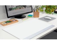 Sous-mains bloc papier 'Protect', blanc uni