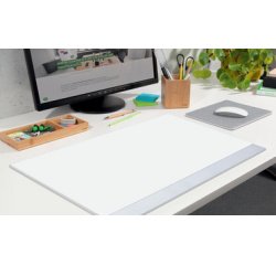 Sous-mains bloc papier 'Protect', blanc uni