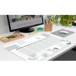 Sous-mains bloc papier 'Weekly Planner Nature'
